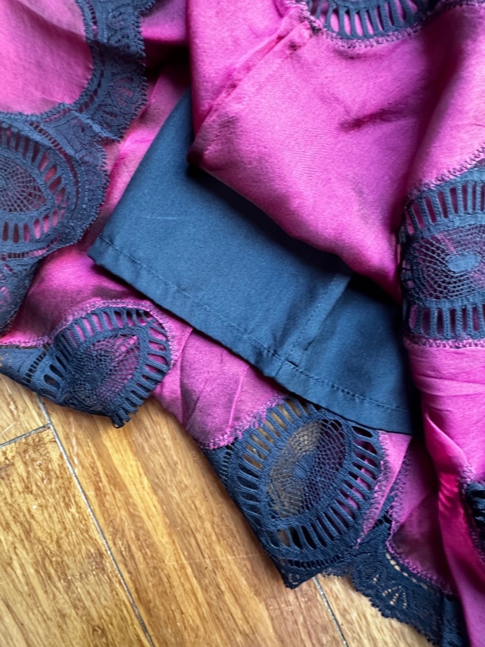 Charles Nolan Silk Skirt - Picture 3 of 5